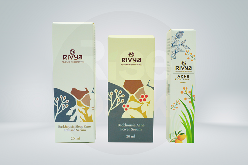 box packaging serum rivya full color risepack